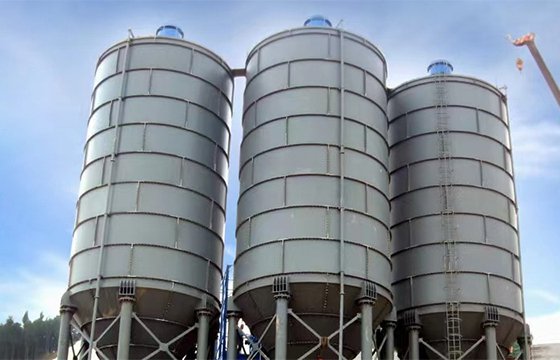 Silo de cemento