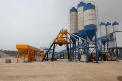 HZS90 Planta mezcladora de concreto