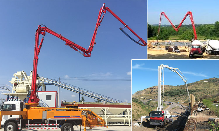 Truck-mounted Concrete Boom Pump