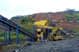 Trituración de granito de 250-300 tph en Kenia