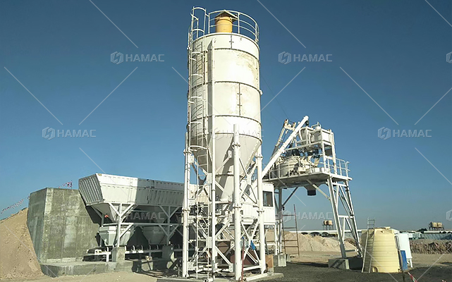 silo de cemento vertical