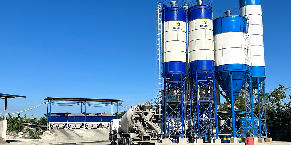 Planta dosificadora de concreto